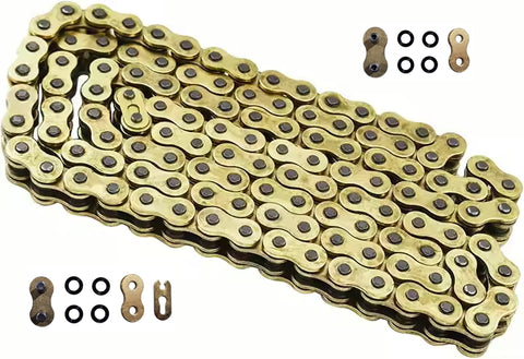 Heavy Duty Gold X-Ring Drive Chain: Kawasaki GPZ400 GPZ 400 (1985-1988)
