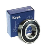 Koyo Motorcycle Wheel Bearing - 6000-2RS - 10mm x 26mm x 8mm