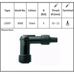 Capuchon de bougie d'allumage NGK - LD05F