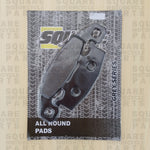 Plaquettes de Frein Avant Kawasaki ZZR250 ZZR 250 (1990-2002)