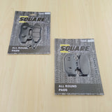 Jeu de plaquettes de frein avant et arrière : Kawasaki KX500 KX 500 (1989-1993)