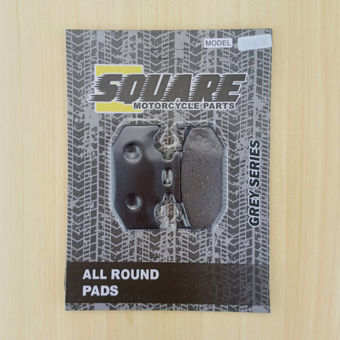 Plaquettes de frein arrière : Kawasaki KDX125 KDX 125 (1990-1999)