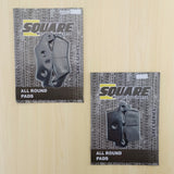 Jeu de plaquettes de frein avant et arrière : Yamaha YZ426 YZ 426 (2000-2002)