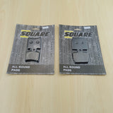 Jeu de plaquettes de frein avant et arrière : Yamaha NS50 NS 50 (2013-2014)