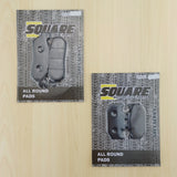 Jeu de plaquettes de frein avant et arrière : Yamaha XG250 XG 250 (2005)