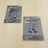 Jeu de plaquettes de frein avant et arrière : Yamaha XT250 XT 250 (2006-2008)