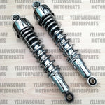 Chrome Rear Shock Absorbers Honda CBX250 CBX 250 (1984)