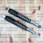 Amortisseurs arrière noirs : Suzuki TS125 TS 125 (1973-1982)