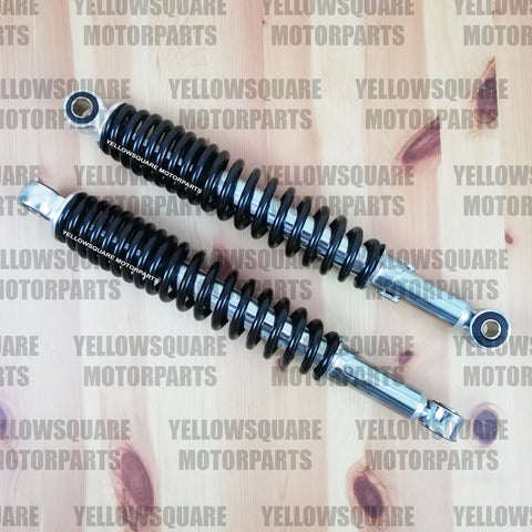 Amortisseurs arrière noirs : Suzuki TS125 TS 125 (1973-1982)