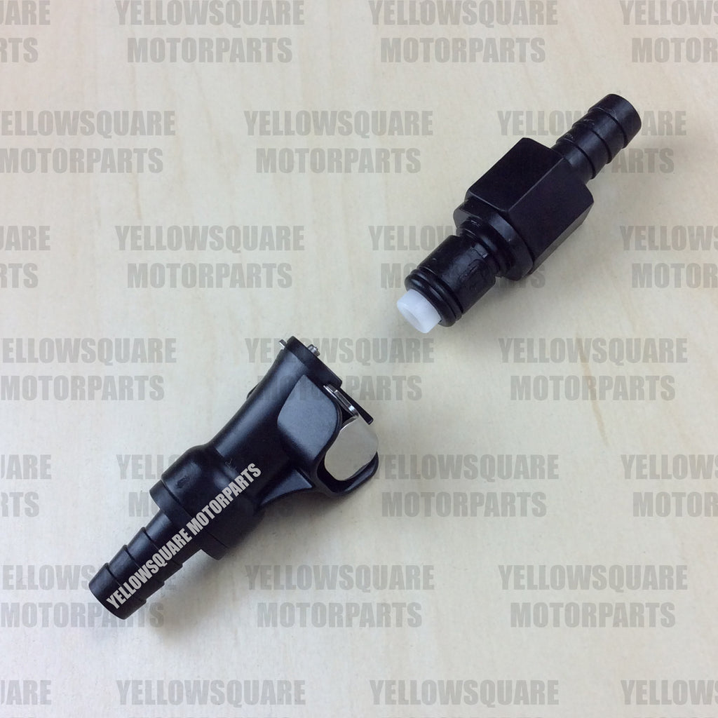 Raccord De Tuyau D'Essence 8mm Noir - Durite Embrayage Haute Qualité Vicma