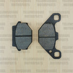 Plaquettes de frein arrière : Kawasaki ZR250 ZR 250 (1997-2007)