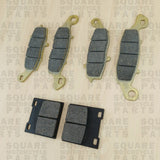 Jeu de plaquettes de frein avant et arrière : Suzuki GSX750 GSX 750 (1998-2006)