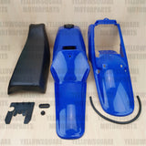 Jeu de plastiques Yamaha PW80 PW 80 - BLEU
